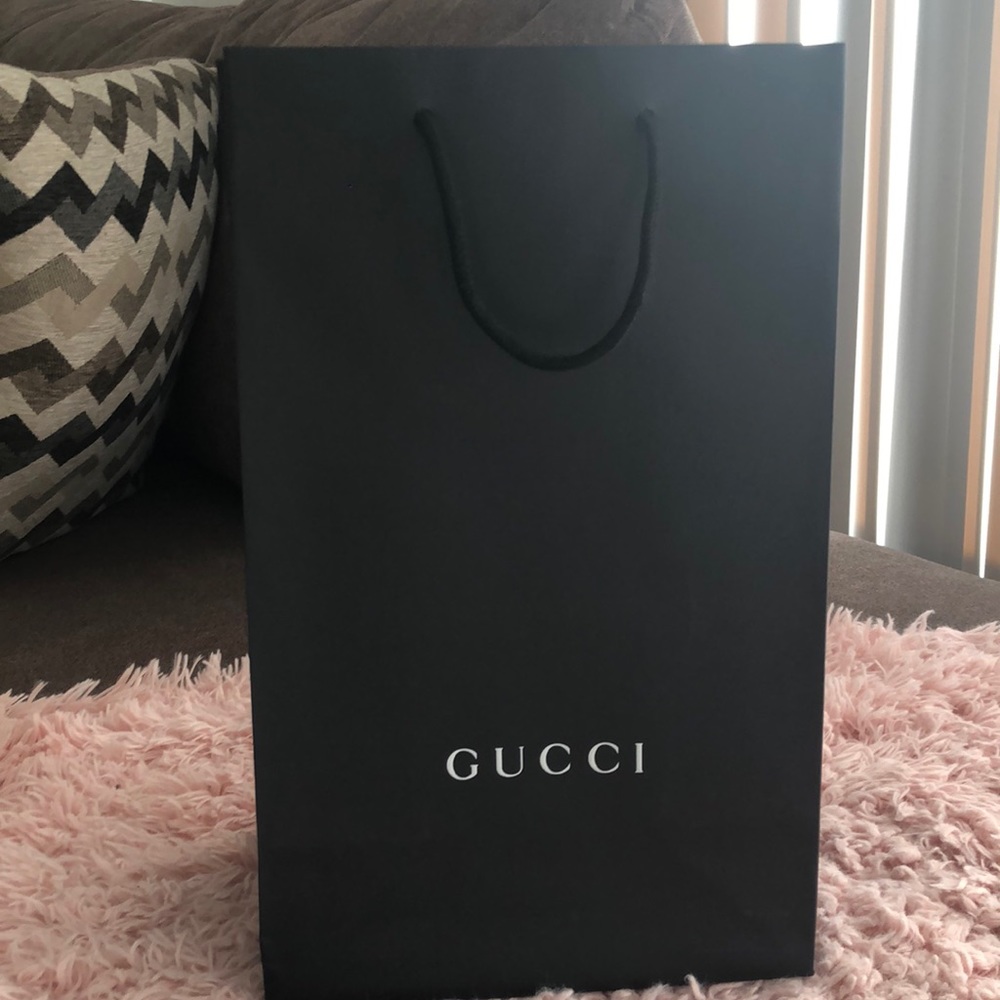 Authentic Black Gucci Bag